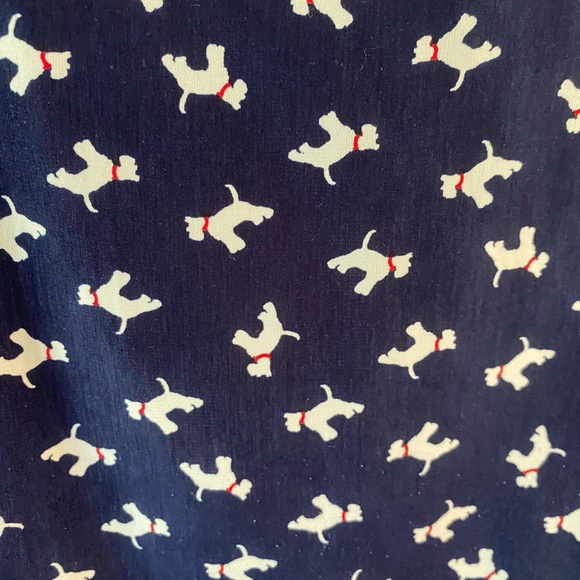 Torrid blue tunic dress sleeveless with white dogs print women’s size 2X( 18-20) - Picture 10 of 11